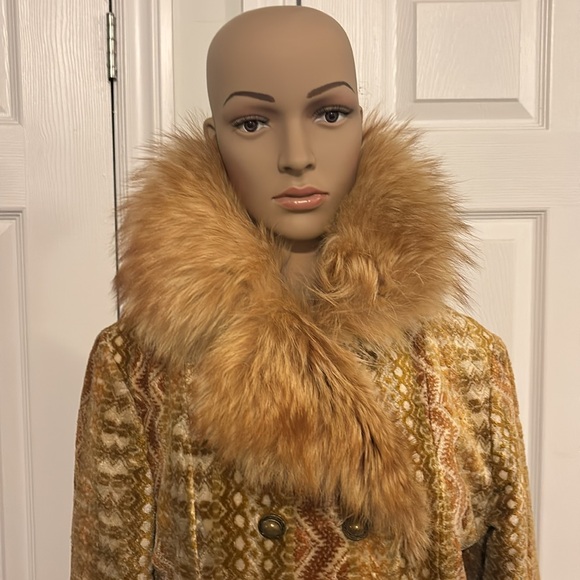 VINTAGE IRVING POSLUNS FUR 70’S LONG BEAUTIFUL COAT SIZE SMALL MADE IN CANADA - Picture 12 of 15